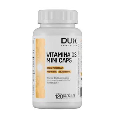 Imagem de Vitamina D3 Colecalciferol 2000 UI 120 Caps - Dux-Unissex
