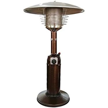 Imagem de Aquecedor De Pátio, Mesa De Aço Inoxidável Queimador Doméstico A Gás Propano Ou Butano Garrafa De Gás De Baixa Energia, Para Jardim Gazebo Acampamento Ao Ar Livre