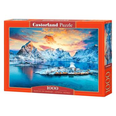 Imagem de Puzzle 1000 Peças Lofoten - Noruega Castorland 105366