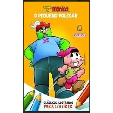 Imagem de Tm   para pintar clássicos   o pequeno polegar   girassol