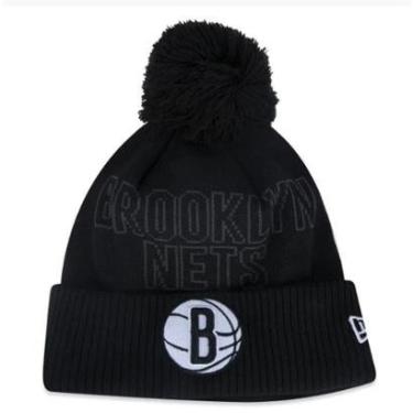 Imagem de GORRO NEW ERA BROOKLYN NETS DRAFT PRETO CINZA-Masculino