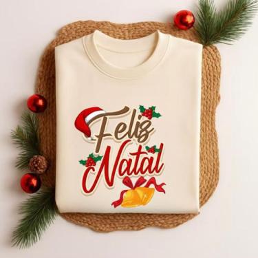 Imagem de Camiseta Natalina Personalizada Família Adulto Infantil Para Festas - 