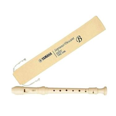 Imagem de Flauta Doce Yamaha Soprano Barroca YRS 24 B