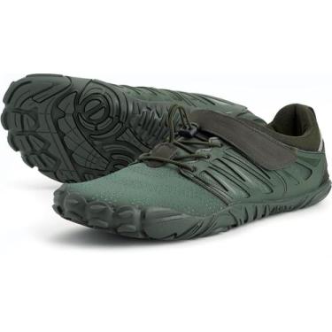 Imagem de Tênis de corrida Joomra Minimalist Barefoot Women Army Green 36