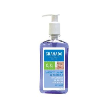 Imagem de Sabonete de Glicerina Granado Bebe Lavanda, Liquido, 1 Unidade, 250Ml,