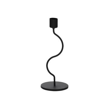 Imagem de Castiçal Decorativo Porta Velas Para Mesa De Jantar Luxo Em Metal - Ca