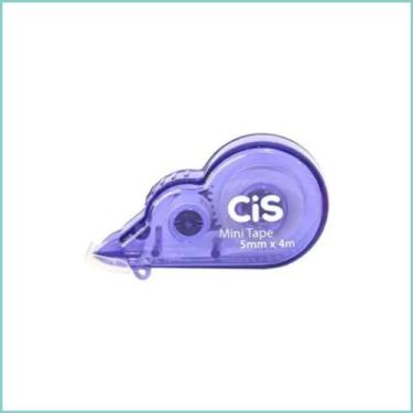 Imagem de Fita Corretiva Mini Tape 5mmx4m - CIS, Roxo