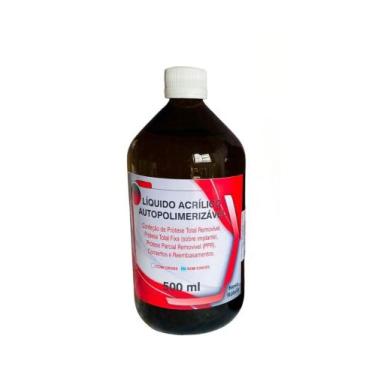 Imagem de Resina Acrílica Autopolimerizante - 500ml - WL ODONTO