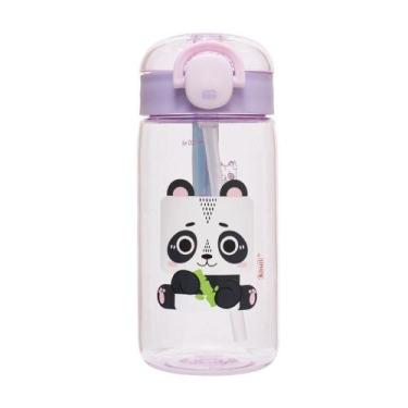 Imagem de Garrafa Com Canudo Pacific Kouii 460ML Panda Pandi Roxo, Lilac, Único