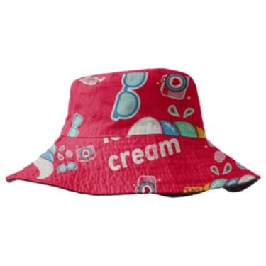 Imagem de Chapéu Kids Dupla Face Proteção Solar Sea Float Ice Cream M