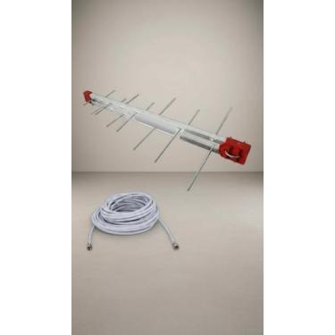Imagem de Antena Digital Externa Potente UHF + Cabo - Congratulations Store
