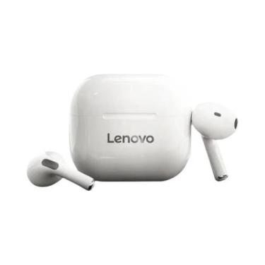 Imagem de Fones De Ouvido Bluetooth Sem Fio Lenovo LP40 Com Controle Por Toque, 