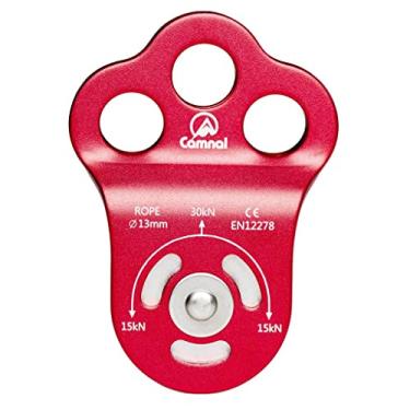 Imagem de Polia de Escalada 30KN Polias de Corda de Alumínio de para/aéreo/Rapel