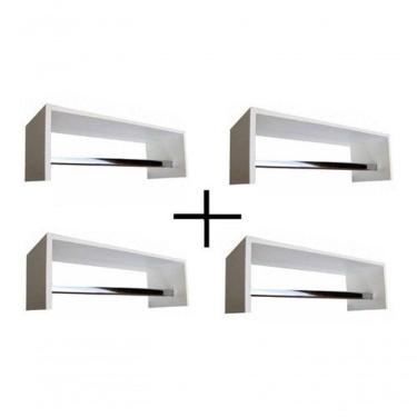 Imagem de Kit 4 Nichos Cabideiros Para Apoio Auxiliar