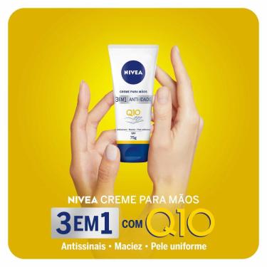 Imagem de Creme Hidratante Para As Mãos Nivea  Q10 Plus Reparação 75g
