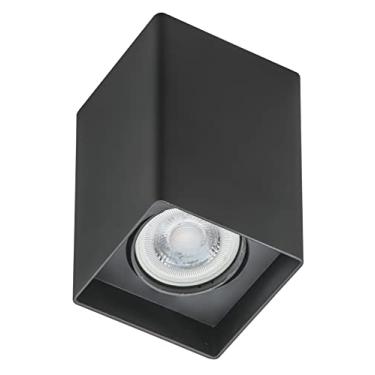 Imagem de Spot Sobrepor Luminária Dicróica Foco Direcionável Preto 832