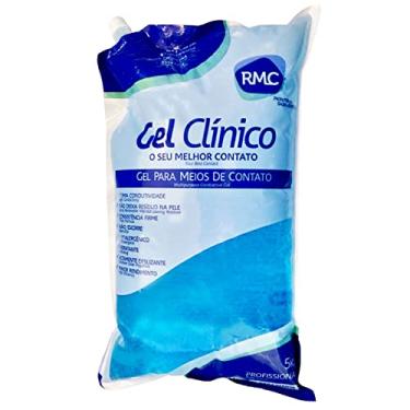 Imagem de Gel Clínico Contato RMC Condutor Ultrassom Eletro - Bag 05kg Cor:Azul