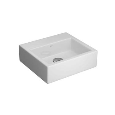 Imagem de Cuba de Apoio Deca 35x32 L.7300.17 Retangular com Mesa Branco Gelo
