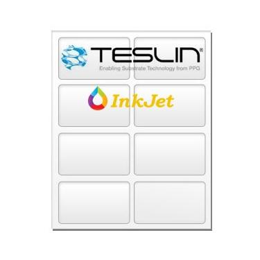 Imagem de Papel sintético Teslin – para impressoras a jato de tinta – microperfurado de 8 a 10 mm | 10 folhas