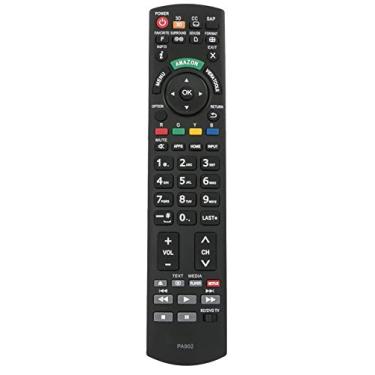 Imagem de Controle remoto VINABTY PA902 compatível com Panasonic Plasma LCD LED 3D TV DVD Blu-ray Player remoto como N2QAYB000100 N2QAYB000221 N2QAYB00048 N2QAYB000321 N2QAKB000089