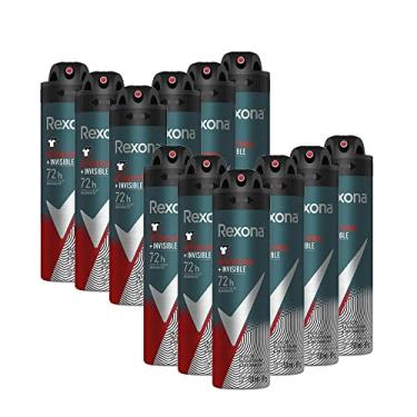 Imagem de Kit 12 Desodorante Rexona Men Antibacterial e Invisible 150ml