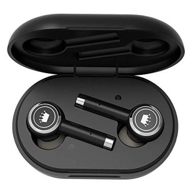 Imagem de Fone de Ouvido Sem Fio TWS Air Bluetooth 5.0 Magnético com Microfone e Estojo para Recarga Kimaster TWS100P - Código ANATEL 00821-20-11459