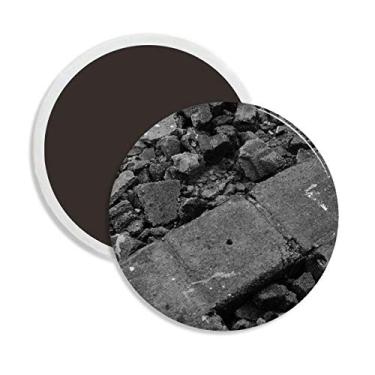 Imagem de Fotografia de modelagem de material industrial, cerâmica, redonda, ímã, decoração de lembrança