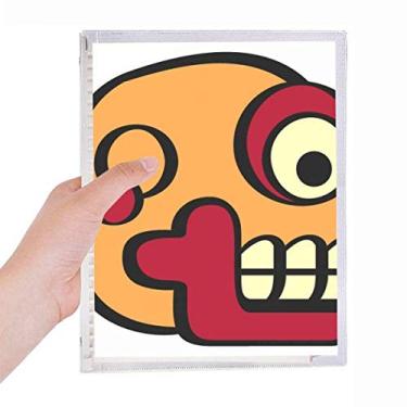 Imagem de Caderno indiano de desenho de arte abstrata caderno de crânio folha solta diário recarregável artigos de papelaria