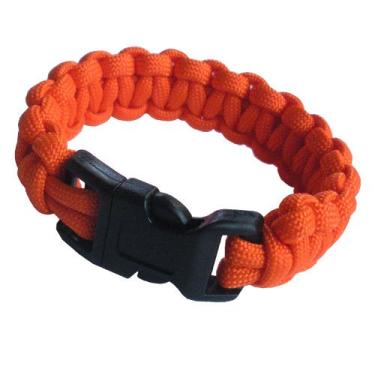 Imagem de Pulseira Paracord Planet Cobra Paracord - Tipo III 7 fios de grau comercial 550 Paracord - Fivela de liberação lateral de plástico resistente - Acampamento, caminhada, ao ar livre, utilidade, sobrevivência - Feito nos EUA
