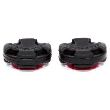 Imagem de LimbSaver Amortecedor de banda larga para arcos compostos de membros sólidos, preto, pacote com 2