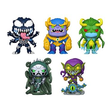 Imagem de Funko Pop! Marvel Monster Hunters Set of 5 - Venom, Dr. Doom, Green Goblin, Loki and Thanos