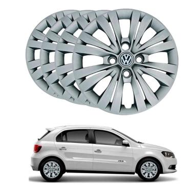 Imagem de Jogo Calota Aro 14 Gol Saveiro Voyage G6 G7 2017 2018 2019