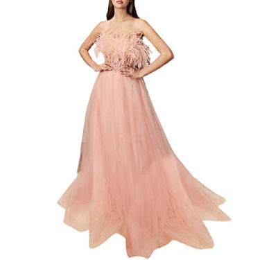 Imagem de Metaxas Vestido de noite feminino sem mangas, ombros de fora, lantejoulas, malha, vestidos de festa à noite, vestidos formais para mulheres, Bege, G