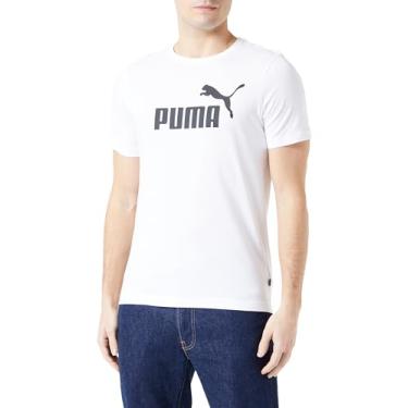 Imagem de Camiseta Puma Essentials Logo Masculina - Branco