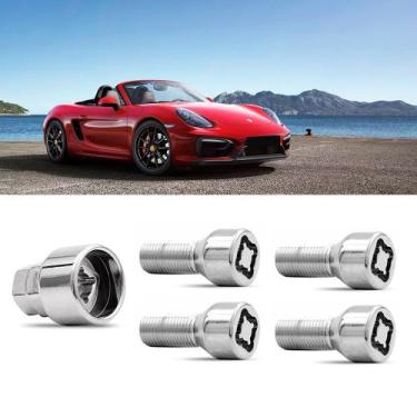 Imagem de Jogo Parafuso Antifurto Porsche Boxster M14x1,5 - Rodafuso