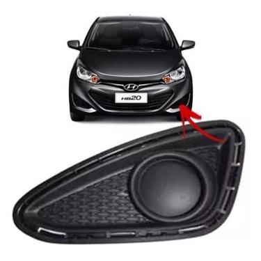 Imagem de Moldura Grade Farol Milha Hb20 Hb20S 2012 A 2015 S