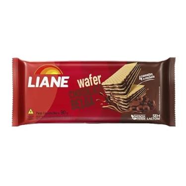Imagem de Biscoito Wafer Chocolate Belga Sem Lactose Liane 90g
