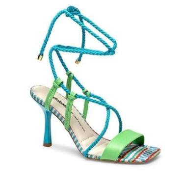 Imagem de Sandália Dakota Salto Fino Com Amarração Feminino Y0191-Feminino