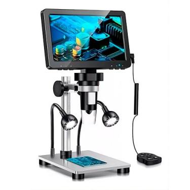 Imagem de Microscópio Digital 1200x Lcd 7 Manutenção Eletrônica 1080p - VEDO, DM