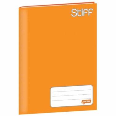 Imagem de Caderno Brochurão Jandaia Stiff 96 Folhas Capa Dura Laranja
