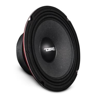 Imagem de DS18 Alto-falante PRO-X8.4M – 20 cm, médio, cesta de aço vermelho, 550 W, máximo de 275 W RMS, 4 Ohms - Alto-falantes de porta de áudio de qualidade premium para sistema de som estéreo de carro ou