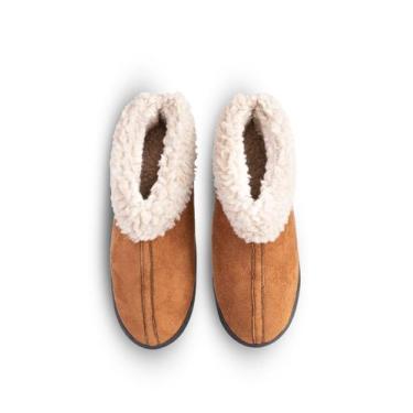 Imagem de Pantufa unissex forrada em pelo com sola de borracha - Kloze, 38, Cara