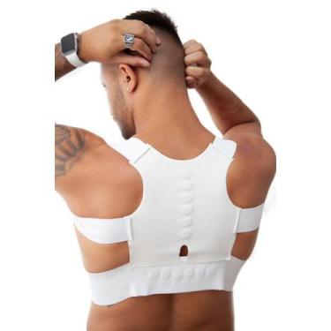 Imagem de Cinta Postural Lombar Ombros Alivia Dores Acupuntura - C02 - Fanáticos