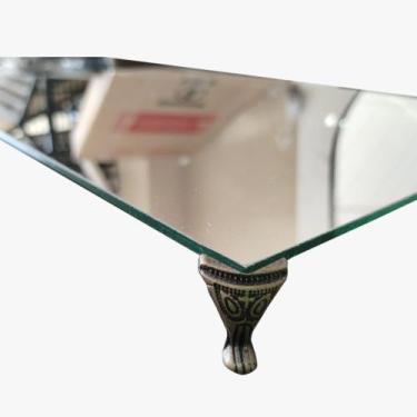 Imagem de Bandeja de Vidro Espelhada Reta 19x26 cm - Juliard