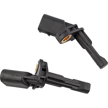 Imagem de YMAUGP Sensor de velocidade da roda ABS traseiro esquerdo direito ABS sensor de freio adequado para A3/A3 Quattro/TT, para VW Jetta/Beetle/Passat/Tiguan/Golf/GTI/Passat/R32 ALS468 ALS469 Conjunto de 2