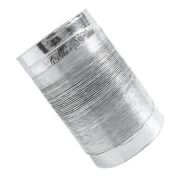 Imagem de Mangueira de ventilação de secadora de alumínio, 1,5-5 m 80-200 mm, duto de exaustão flexível resistente ao calor para exaustor, barraca de cultivo, cozinha, banheiro (170 mm 1,5 m)
