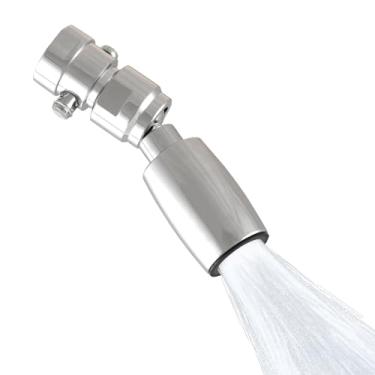 Imagem de Chuveiro fixo para trailer com interruptor liga/desliga (compatível com código de encanamento) - Construção de metal sólido - Chuveiro RV de alta eficiência da Sierra - 1,5 GPM - cromado