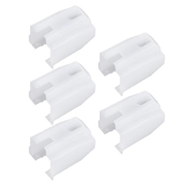 Imagem de BaoFufc Capa protetora de 5 peças para toca-discos de gramofone, capa protetora de agulha, capa macia para toca-discos, capa de agulha