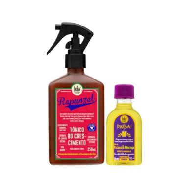 Imagem de Kit Lola Rapunzel Tonico de Crescimento 250ml + Pinga! Óleo Pataúa e M