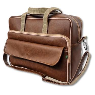 Imagem de Pasta Para Notebook Ate 15 Grande Masculina Maleta Executiva - Miellu 